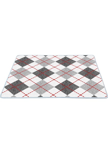 Kaymaz Deri Taban Banyo Paspas Takımı 50 x 60 cm - 60 x 100 cm