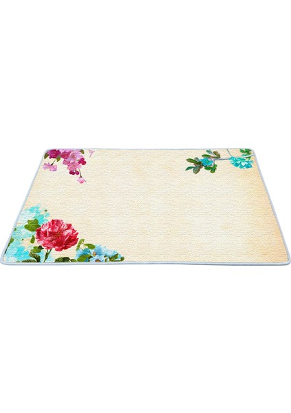 Kaymaz Deri Taban Banyo Paspas Takımı 50 x 60 cm - 60 x 100 cm