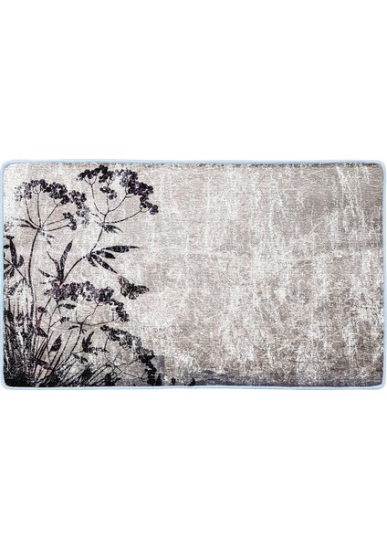Kaymaz Deri Taban Banyo Paspas Takımı 50 x 60 cm - 60 x 100 cm
