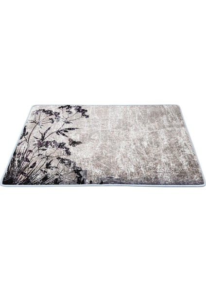 Kaymaz Deri Taban Banyo Paspas Takımı 50 x 60 cm - 60 x 100 cm
