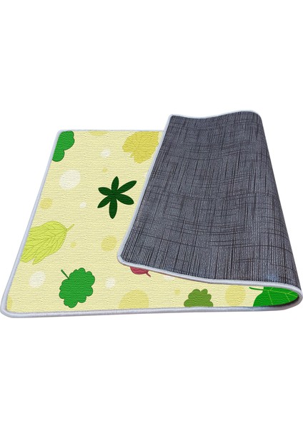 Kaymaz Deri Taban Banyo Paspas Takımı 50 x 60 cm - 60 x 100 cm