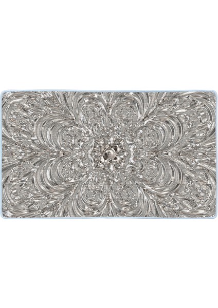 Kaymaz Deri Taban Banyo Paspas Takımı 50 x 60 cm - 60 x 100 cm