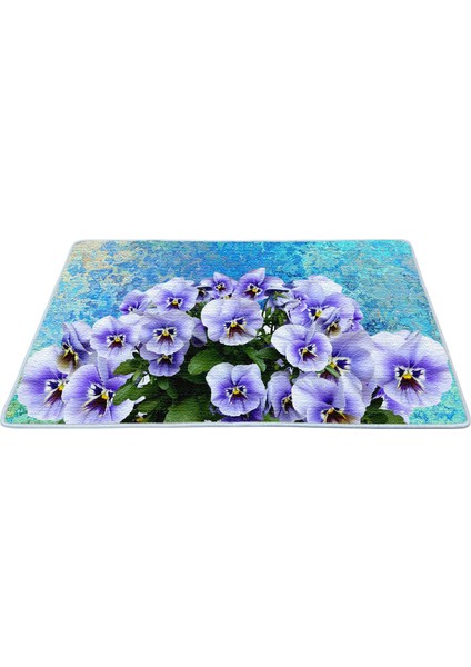 Kaymaz Deri Taban Banyo Paspas Takımı 50 x 60 cm - 60 x 100 cm