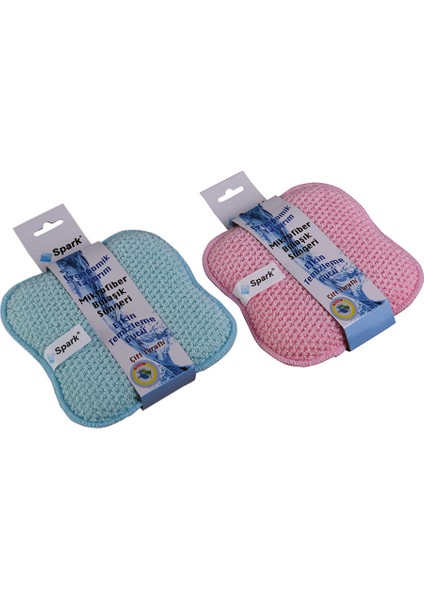 Mikrofiber Bulaşık Süngeri 4'lü