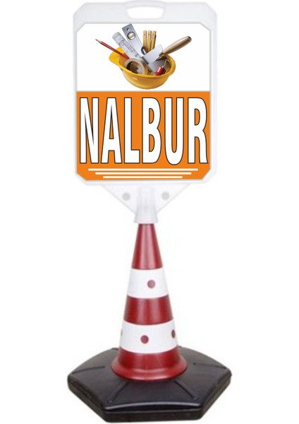 Nalbur Temalı Reklam ve Uyarı Dubası Tekli