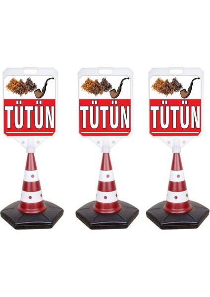 Tütün Temalı Reklam ve Uyarı Dubası 3'lü