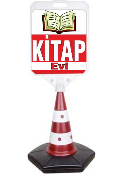 Kitap Temalı Reklam ve Uyarı Dubası Tekli