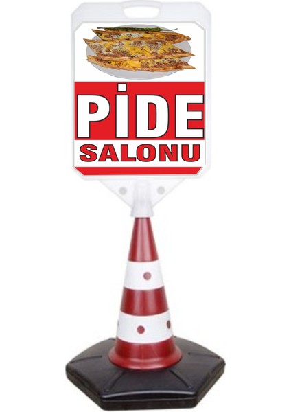 Pide Salonu Temalı Reklam ve Uyarı Dubası Tekli