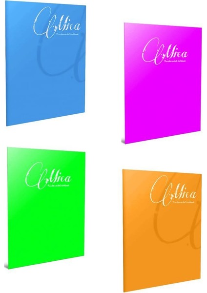 Mica A4 60 Yp Çizgili Pp Kap.defter 4'lü