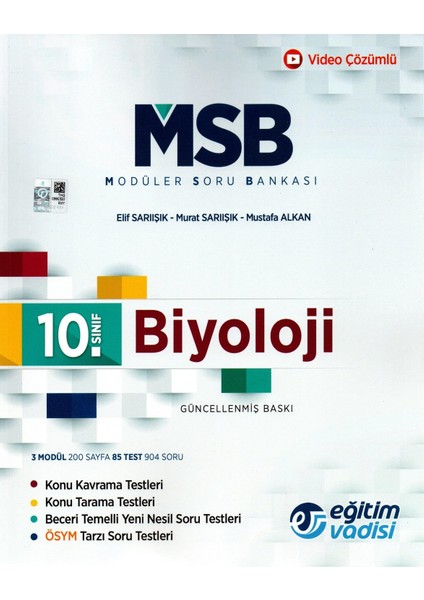 10.Sınıf Biyoloji Modüler Soru Bankası