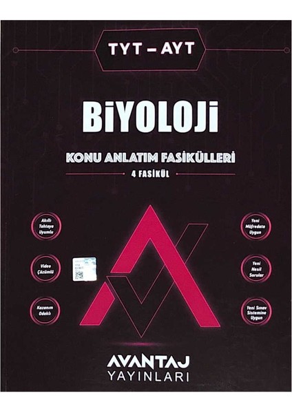 Avantaj Yayınları TYT - AYT Biyoloji Konu Fasikülleri