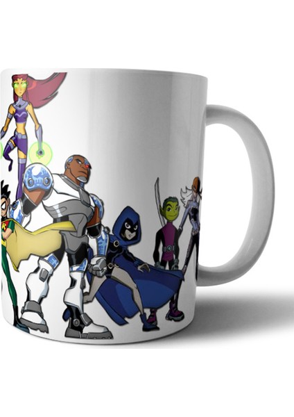 Teen Titans Kupa Bardak