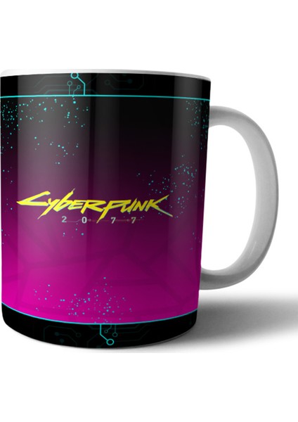 Cyberpunk 2077 Kupa Bardak Model 4