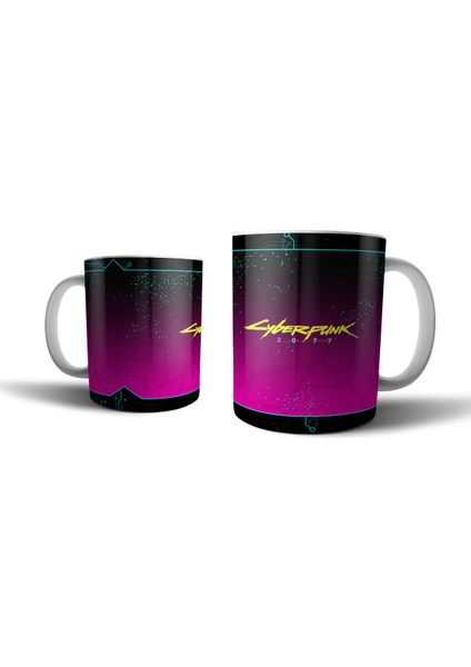 Cyberpunk 2077 Kupa Bardak Model 4 fiyatları