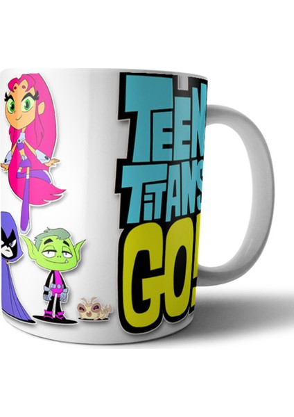 Teen Titans Go Kupa Bardak Model 2