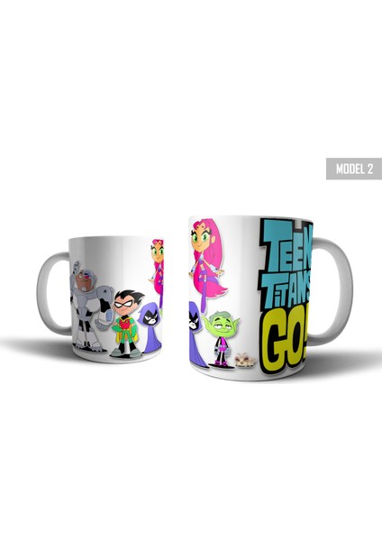 Teen Titans Go Kupa Bardak Model 2