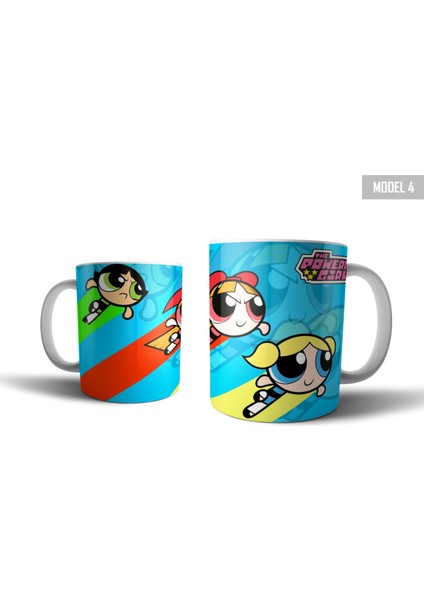 Powerpuff Girls Kupa Bardak Model 4 fiyatları
