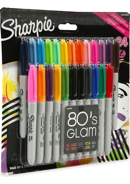 80's Glam Permanent Markör Kalem 24'lü fiyatları