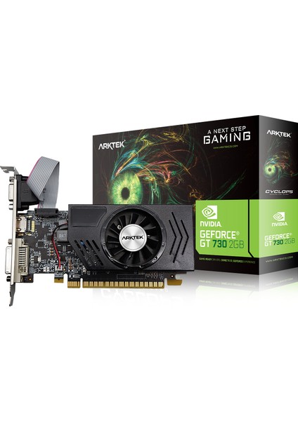 Nvidia GeForce GT 730 2GB 128Bit DDR3 DX(11) PCI-E 2.0 Ekran Kartı (AKN730D3S2GL1)