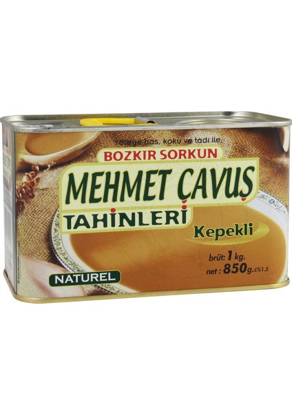 Kepekli Bozkır Tahini Teneke Kutu 1 kg