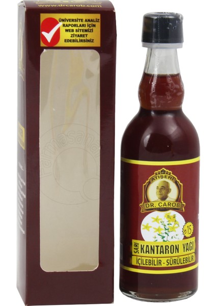 Dr Carob Sarı Kantaron Yağı 100 cc