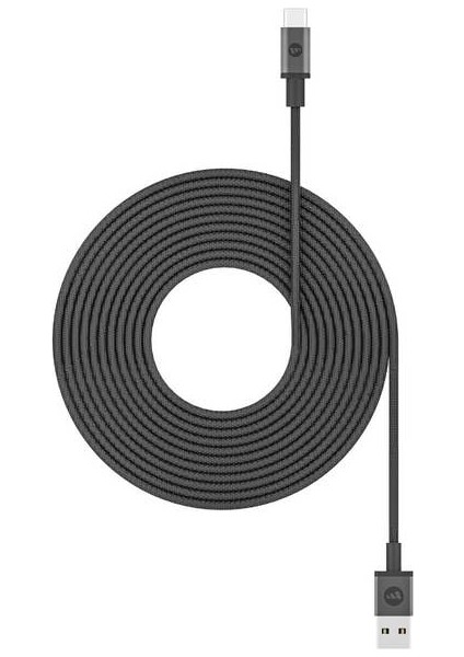 USB-C Hızlı Şarj ve Data Kablo (3 Metre) - Siyah
