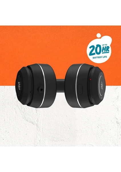 Impulse 2 Mikrofonlu Kulak Üstü Kablosuz Bluetooth Kulaklık - Siyah