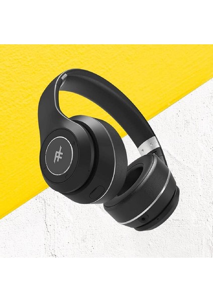 Impulse 2 Mikrofonlu Kulak Üstü Kablosuz Bluetooth Kulaklık - Siyah