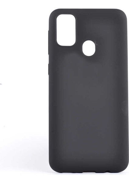 Samsung Galaxy A21s Kılıf Premier Silikon Esnek Koruma Siyah