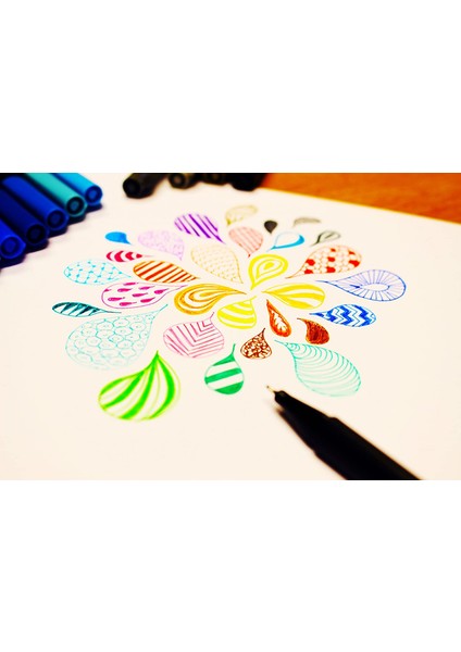 Supreme Fine Pen Assorted Box (30Pcs) modelleri