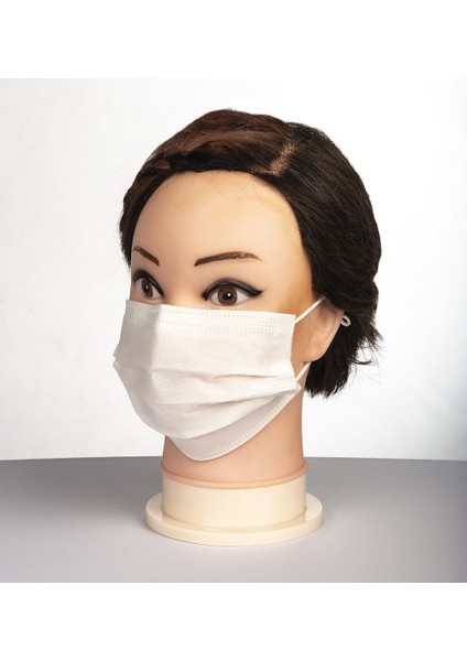 3 Katlı Lastikli Telli Cerrahi Ultrasonik Maske 50 Adet 2'li