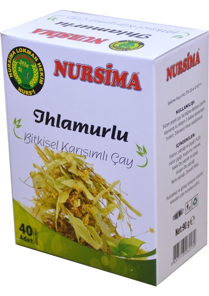 Ihlamurlu Bitkisel Karışımlı Çay 40'lı