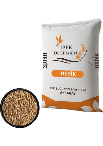 İpek Değirmen Hedik Buğday Dişlik Bulgurluk Hediklik Sert Buğday 1 kg