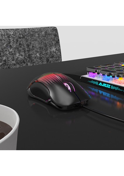 AJ358 Kablolu Gaming Mouse Ergonomik 10000 DPI (Yurt Dışından)