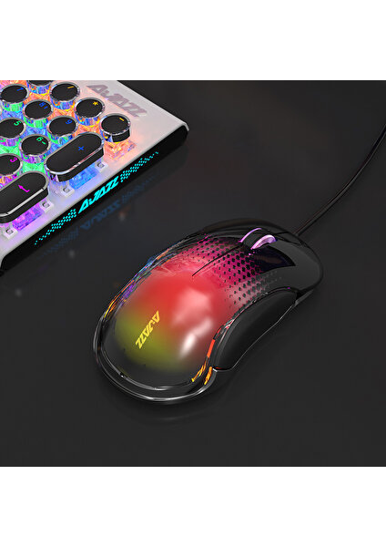 AJ358 Kablolu Gaming Mouse Ergonomik 10000 DPI (Yurt Dışından)