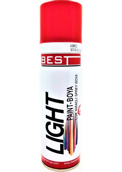 Sprey Boya Kırmızı 250Ml