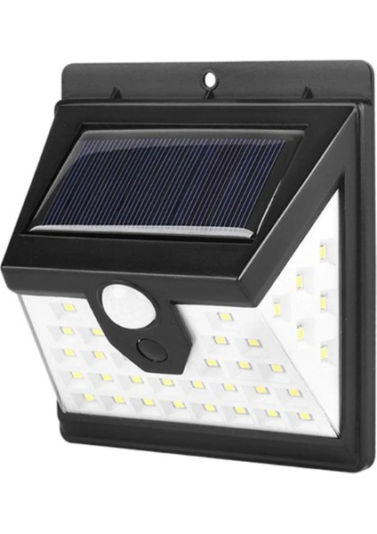 Solar Bahçe Aydınlatma 40 Ledli Güneş Enerjili Bahçe Lambası Solar Led