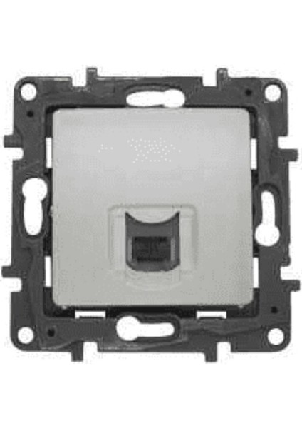 Salbei Rj11 1 Çıkış İnci Beyazı Çerçevesiz 3414970773609