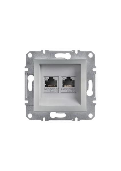 Çift Veri Çıkışı Cat5E Utp Çerçevesiz Alüminyum 3606480728891