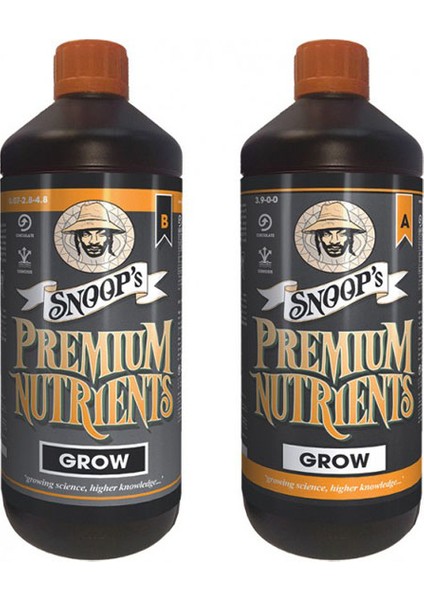 Premium Nutrients Hydro Grow A-B 1 Litre