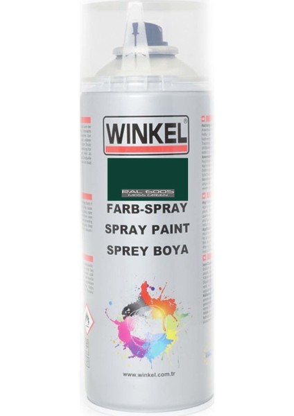 Akrilik Ral 6005 Gri Yeşil Sprey Boya 400 Ml