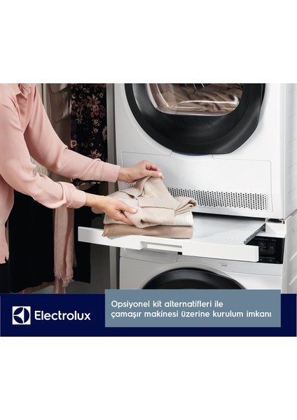 EW8H2966IZ PerfectCare 800 9 kg Isı Pompalı Kurutma Makinesi