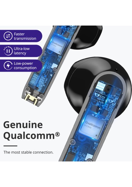 Onyx Ace TWS aptX Bluetooth Kulaklık Siyah