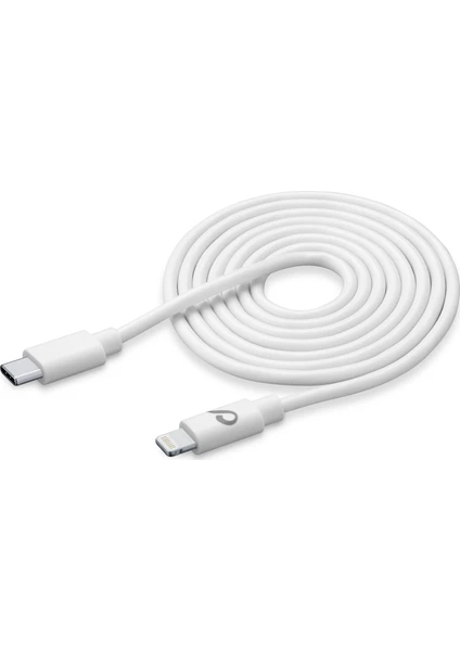 Cellular Line Usb-C Apple Lightning 2mt Kablo Beyaz  - USBDATAC2LMFI2MW