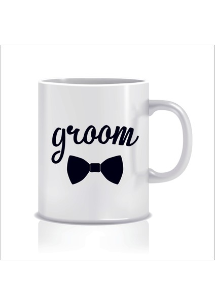 Groom Tasarım Kupa Bardak