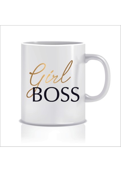 Girl Boss Tasarım Kupa Bardak