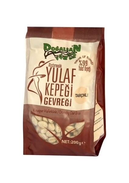 Yulaf Kepeği Gevreği Tarçınlı 200 gr 2'li