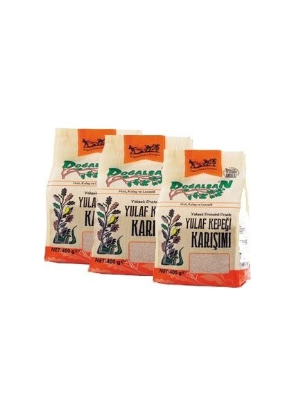 Yulaf Kepeği Karışımı 400 gr x 3'lü