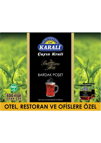 Bardak Poşet Siyah Çay 500'lü