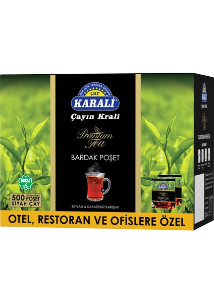 Bardak Poşet Siyah Çay 500'lü